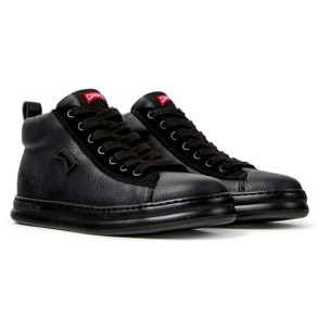 Sneaker-Bootie - CAMPER Runner Four - Negro - Piel lisa