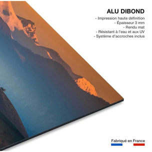 Tableau sud ouest pic du midi d'ossau  Tableau alu Dibond