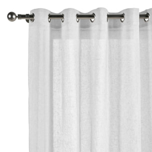 Cortina de ollaos LINUM XXL Blanco