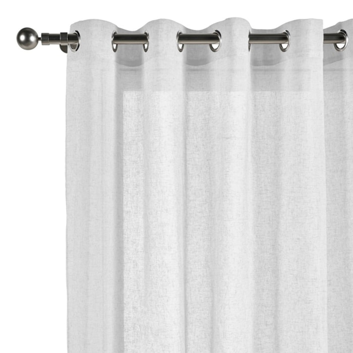 Cortina de ollaos LINUM XXL Blanco