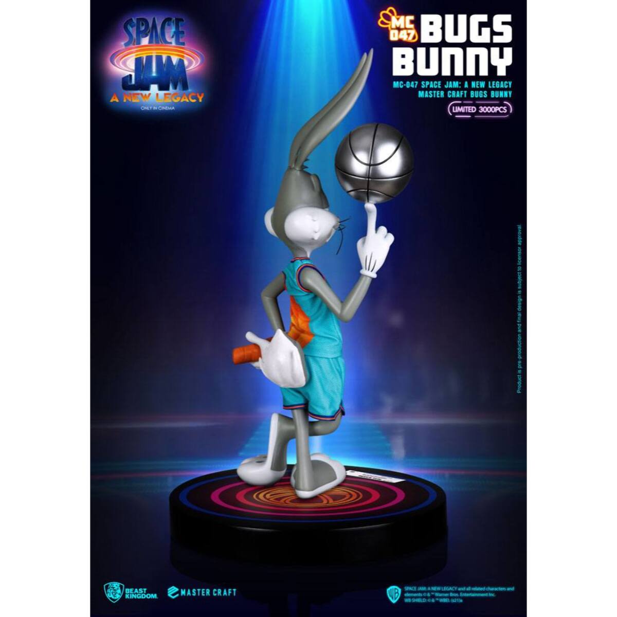 Space Jam 2 Master Craft Statua in Resina Bugs Bunny 43 Cm Beast Kingdom Toys