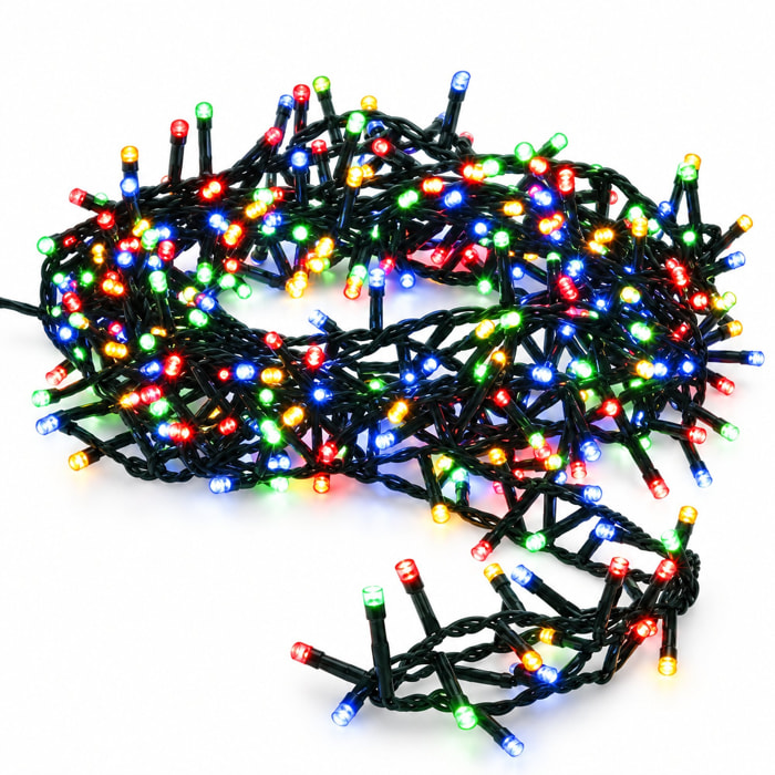 Clúster de 750 Luces LED Multicolor - 18 metros
