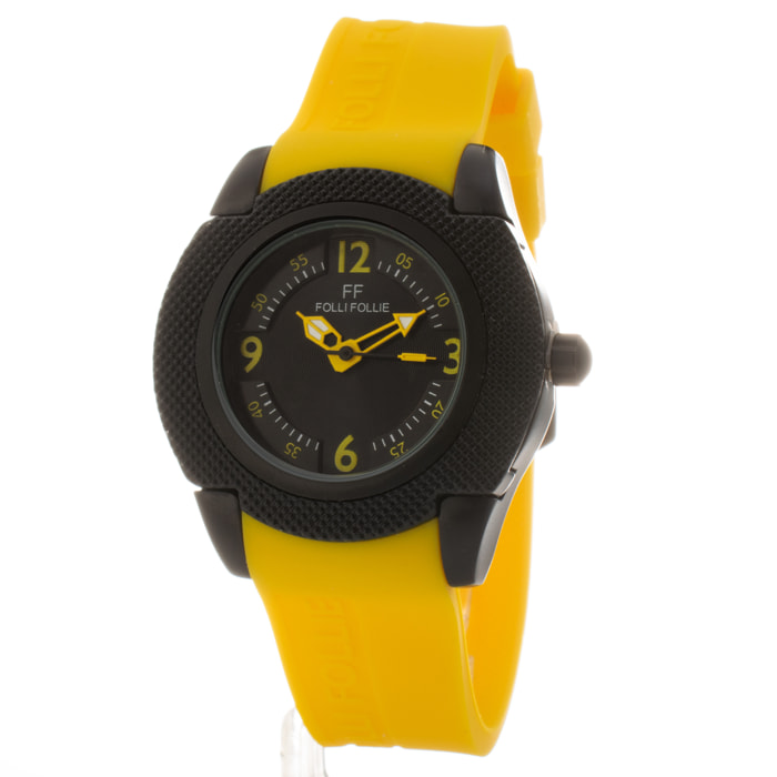 Reloj Folli Follie WF13Y028ZPK Mujer Analogico Cuarzo con Correa de Silicona