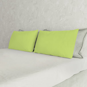 COPPIA FEDERE MAX COLOR, 100% Cotone, Made in Italy - VERDE ACIDO