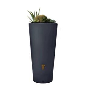 Kit réservoir 2 en 1 ''Vaso'' - 220 L - Gris graphite