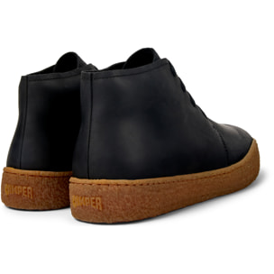 CAMPER Peu Terreno - Botines Hombre Negro