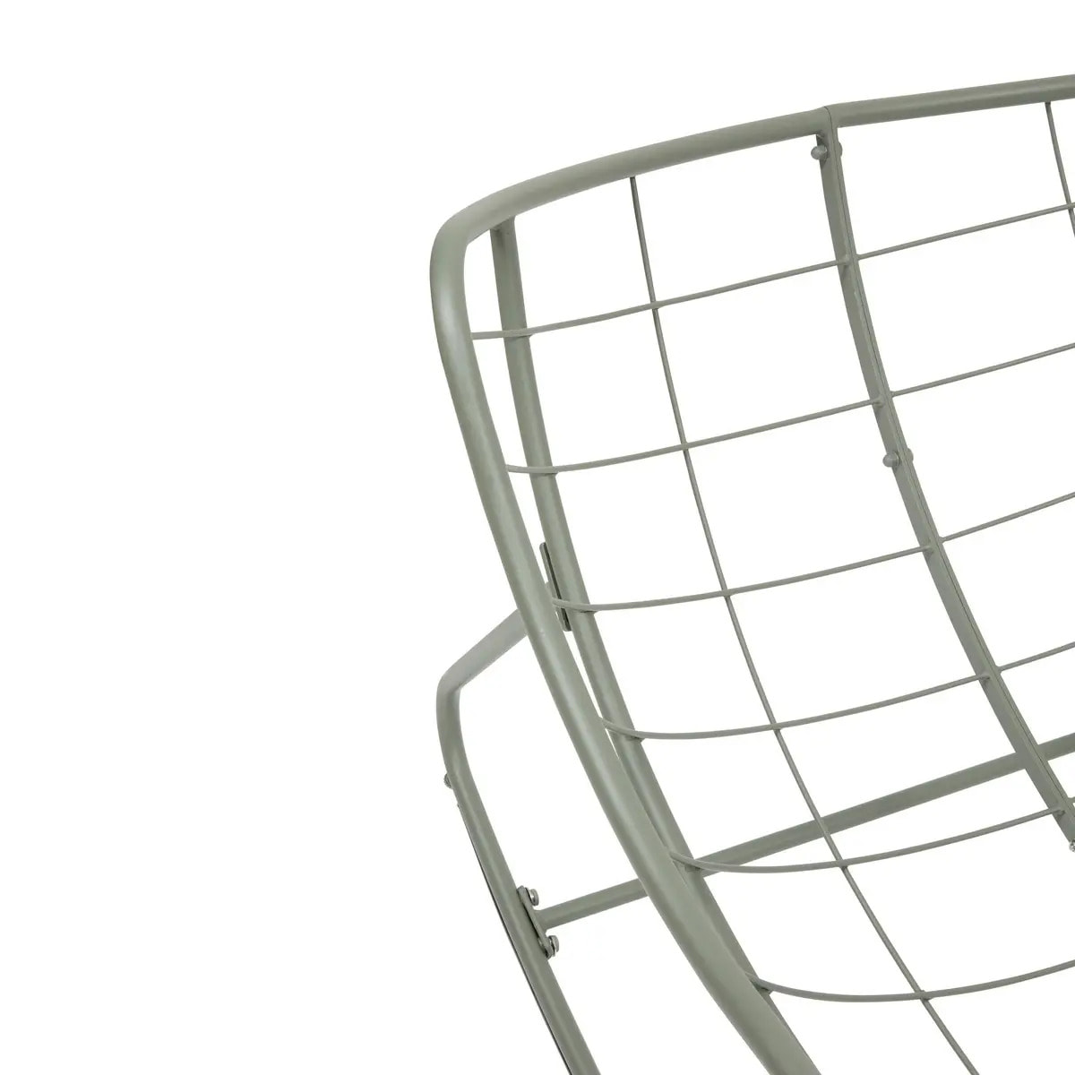 Fauteuil à bascule Paopao vert laurier