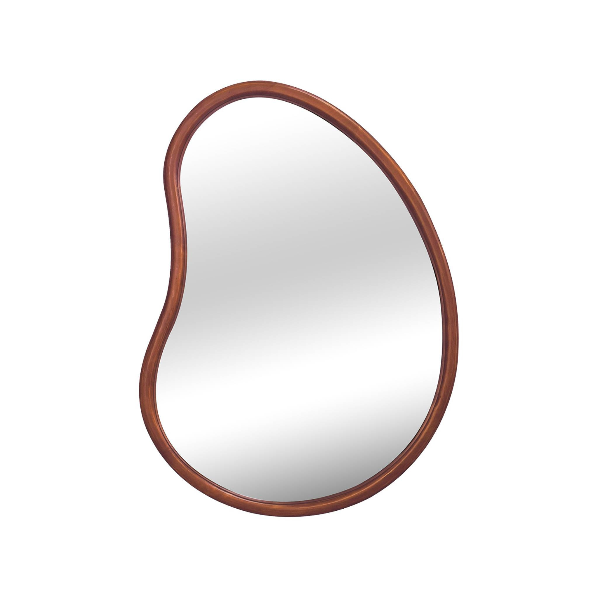 Miroir organique bois de sapin 65cm JACOB