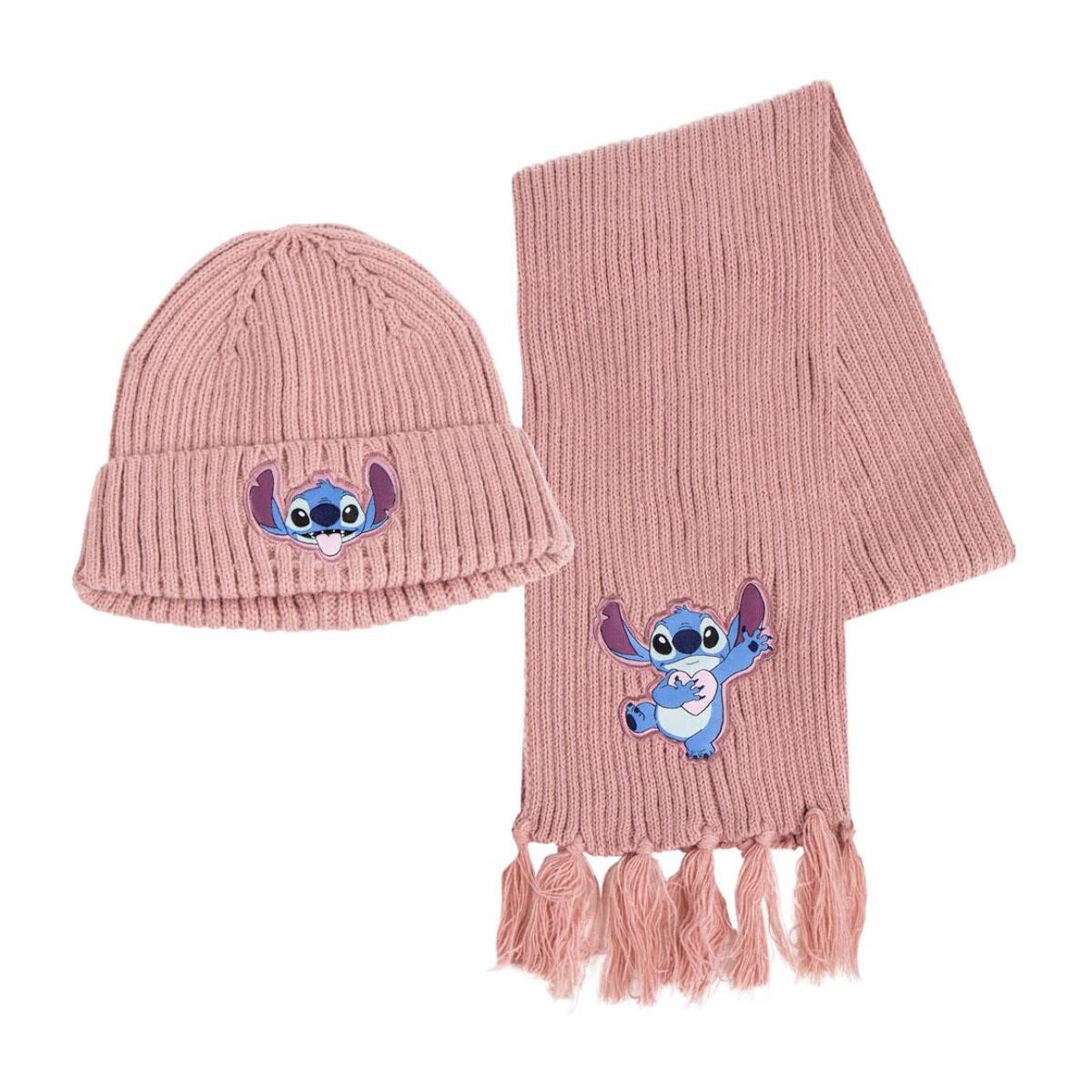 Set gorro y guantes infantil unisex "Stitch"