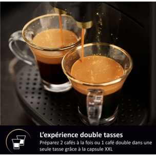 Cafetière à dosette PHILIPS L'or barista sublime noir LM9012/60
