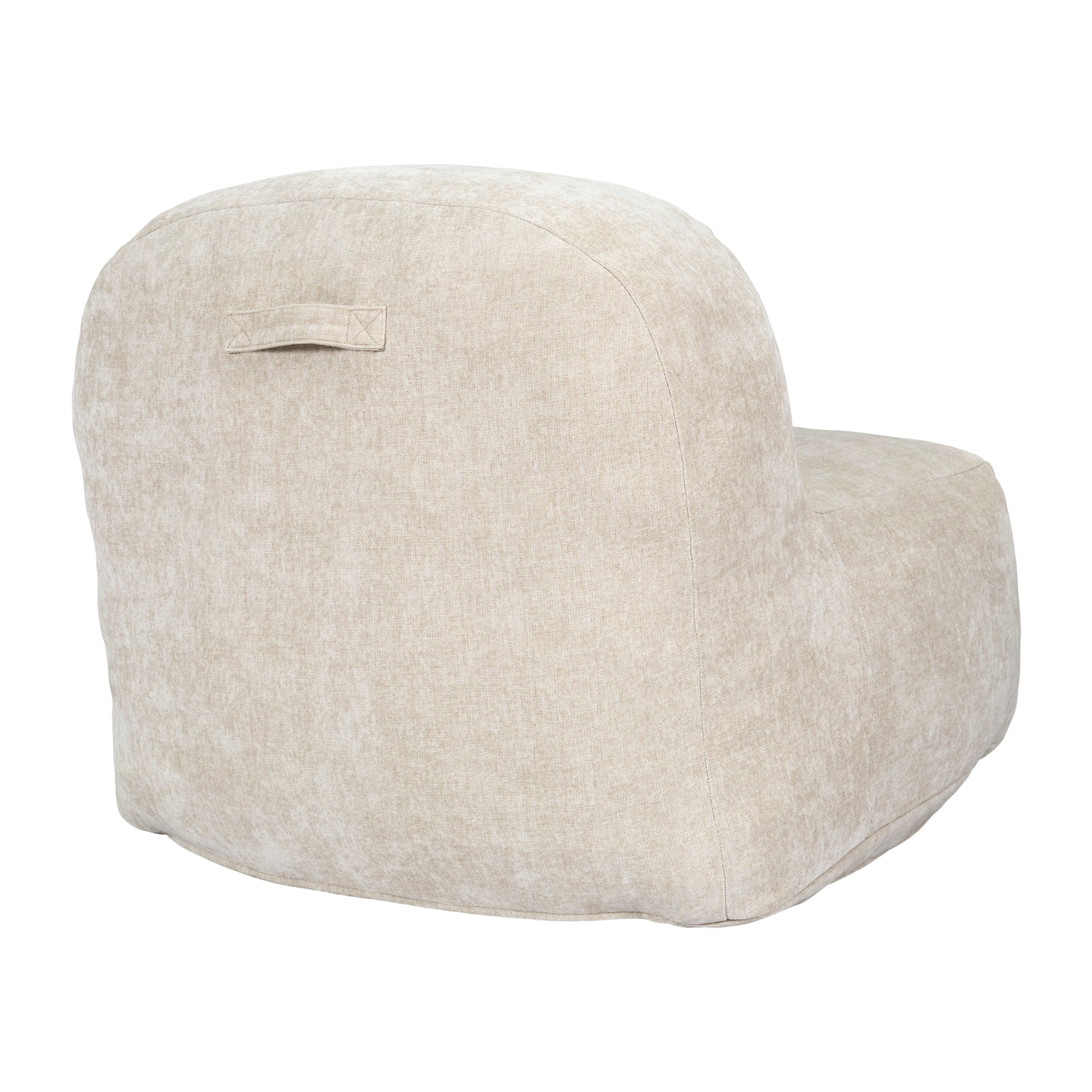Fauteuil - HOME DECO FACTORY - Emilia - Compact - Doux - Beige