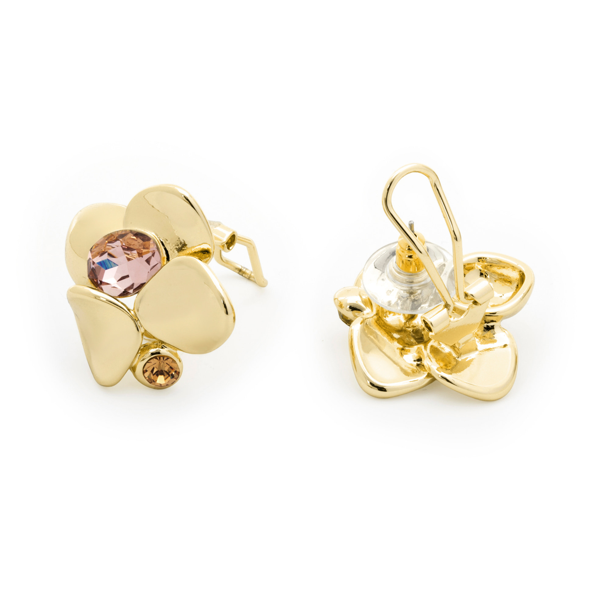 Pendientes Dilom acabado oro amarillo 18k