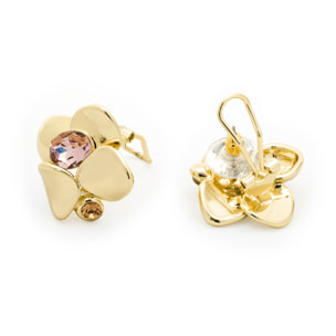 Pendientes Dilom acabado oro amarillo 18k