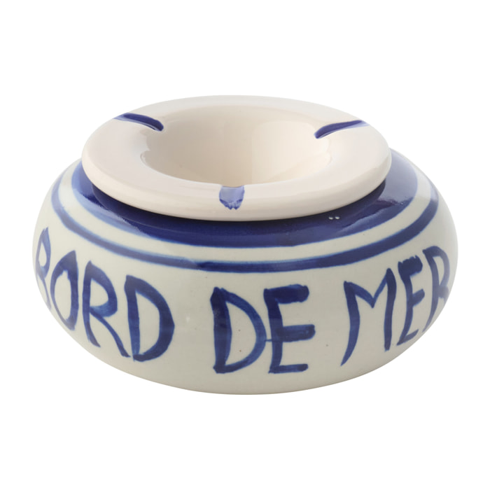 J-Line Cendrier - céramique - bleu foncé - large