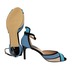 Decolletè con cinturino alla caviglia - tacco 8,5 cm