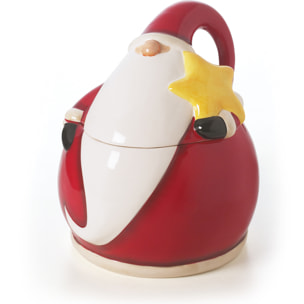 Biscottiera Excelsa - Xmas, Ceramica Rossa