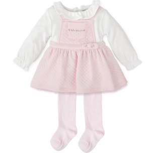 VESTIDO CON LEOTARDOS ROSA - Rosa