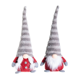 Set 2 Gnomo Decorativo Natalizio Modello Verras