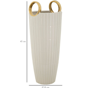 VASO CERAMICA SHOPPING CM Ø 18X45