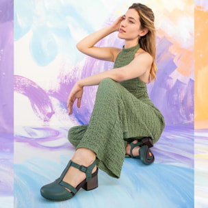 Sandalias con tacón 1874 NAPPA LIMA/ I WISH color Lima