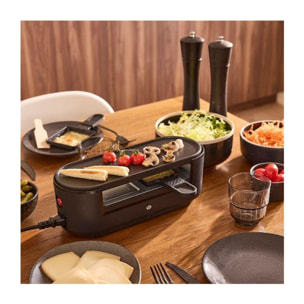 Raclette ESSENTIELB ERMD4 Multiplug Noire 2 personnes