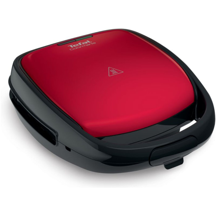 Croque/gaufre TEFAL SNACK TIME COLORMANIA Rouge