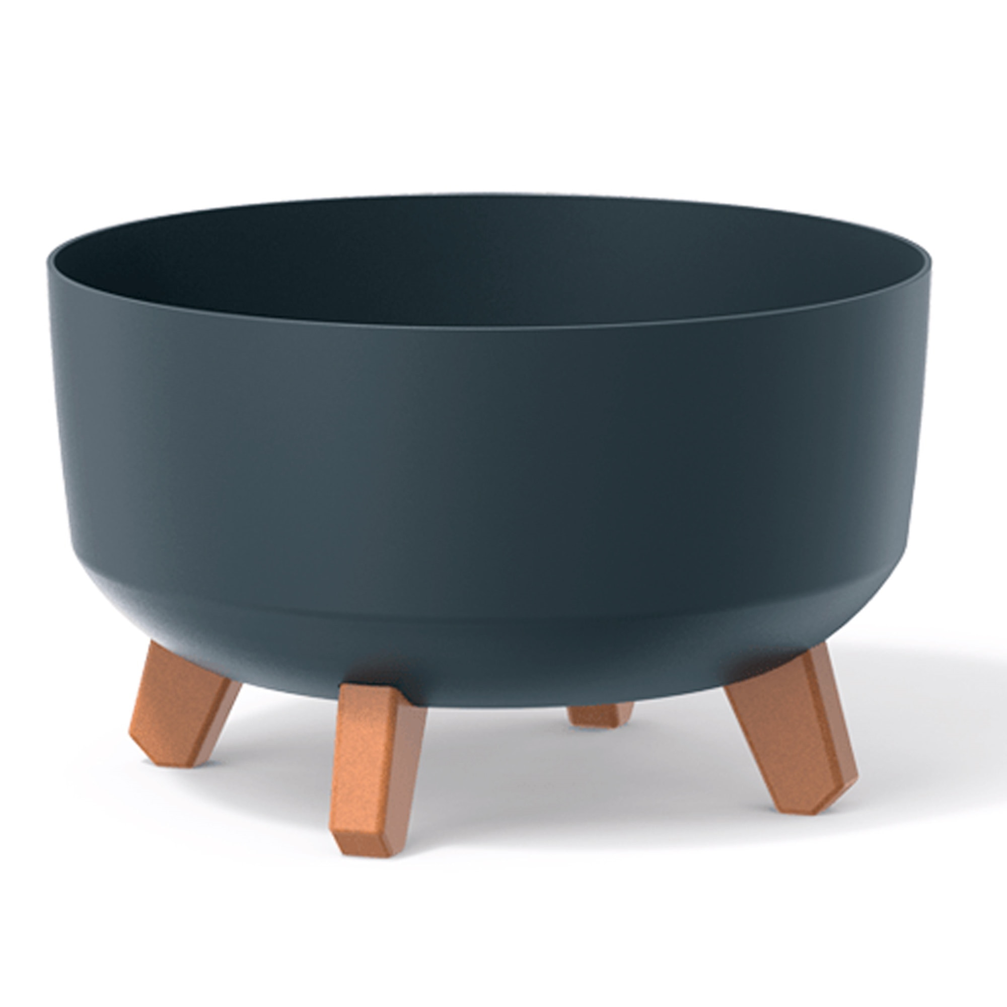 Macetero color antracita,sin depósito