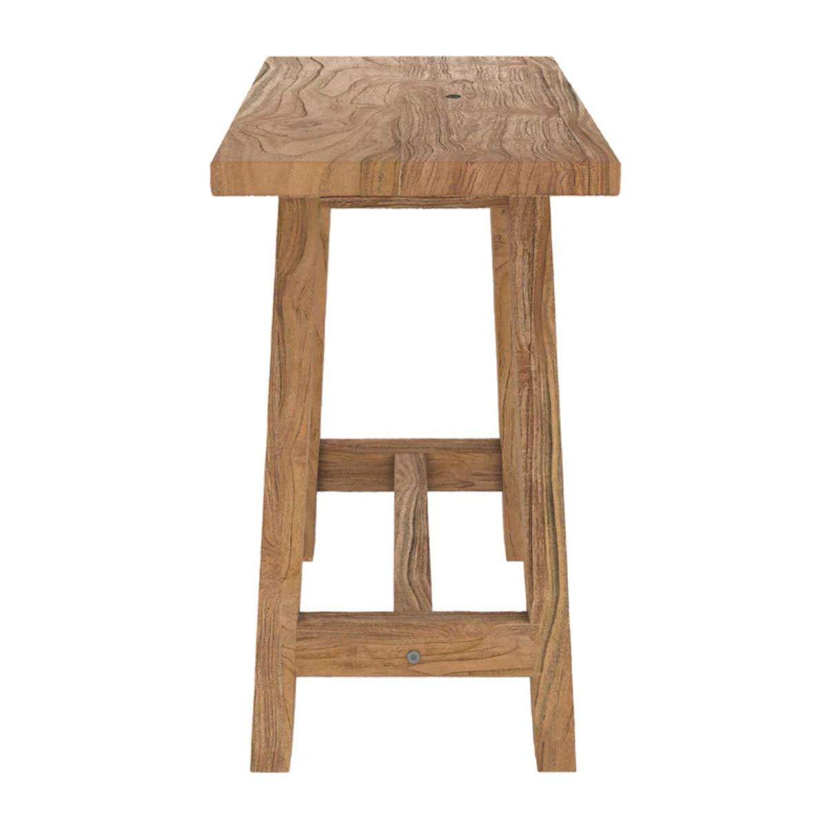 Tabouret en bois de teck recyclé - Dao