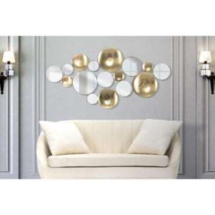 PANNELLO GOLD MIRROR GLAM CM 118X2,5X60