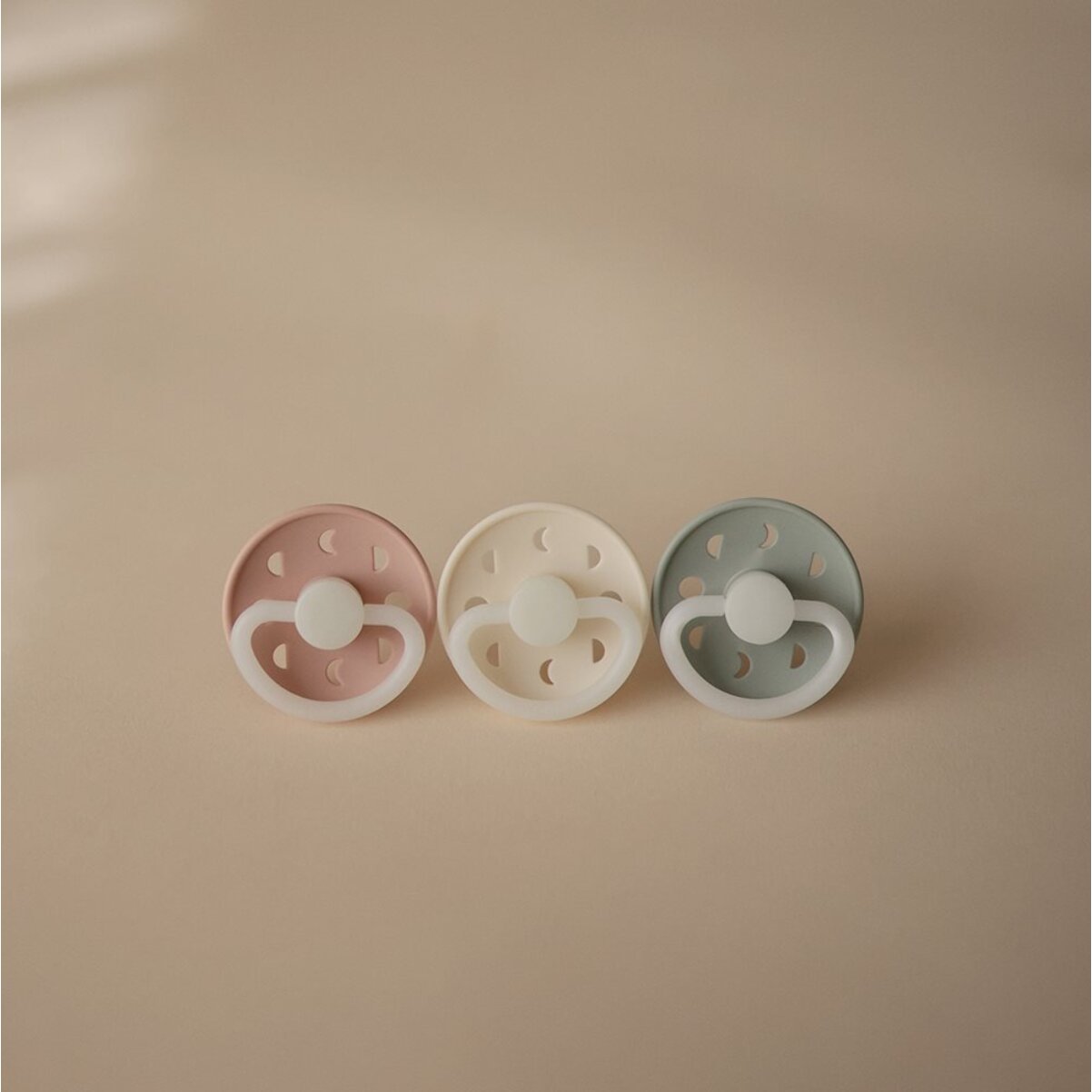 Frigg Pack 2 Chupetes Night Latex Moon Phase