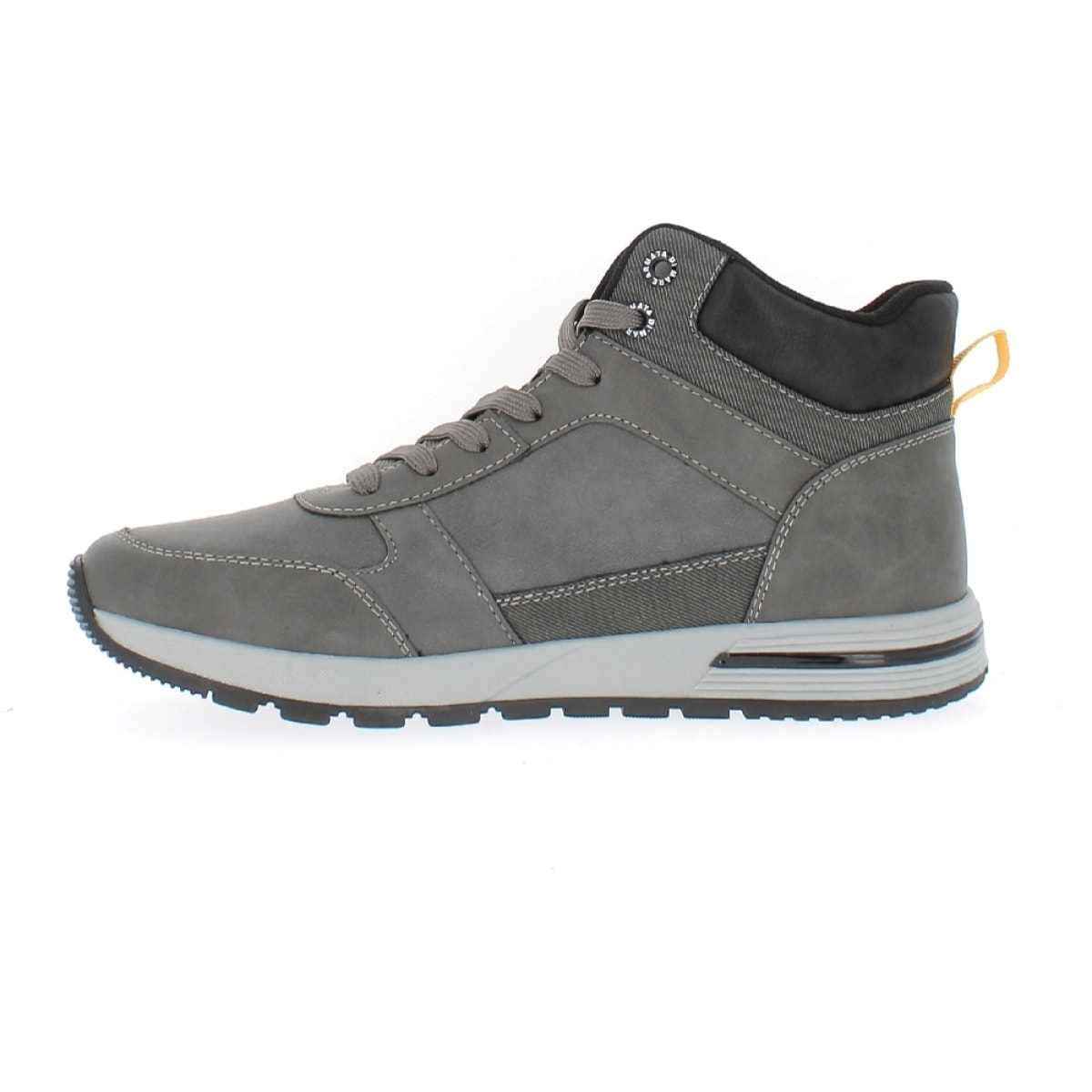 Armata di Mare Scarpe Uomo Stivaletti Casual Stringati con Soletta Rimovibile in Memory Foam AMU W23L444 Grey