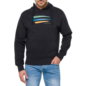 Sudadera BALIAN con capucha en algodón Negro