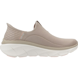 Sneakers de  Mujer de la marca SKECHERS  modelo SLIP-INS 150099S DLUX WALKER 2.0 Beige