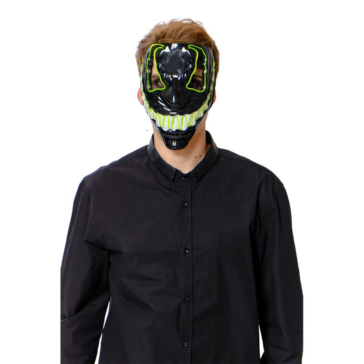 MÁSCARA MR. EVIL CON LUZ