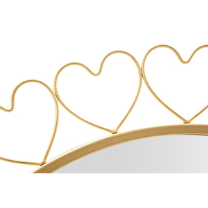 SPECCHIO HEARTS CM Ø 80X2,5