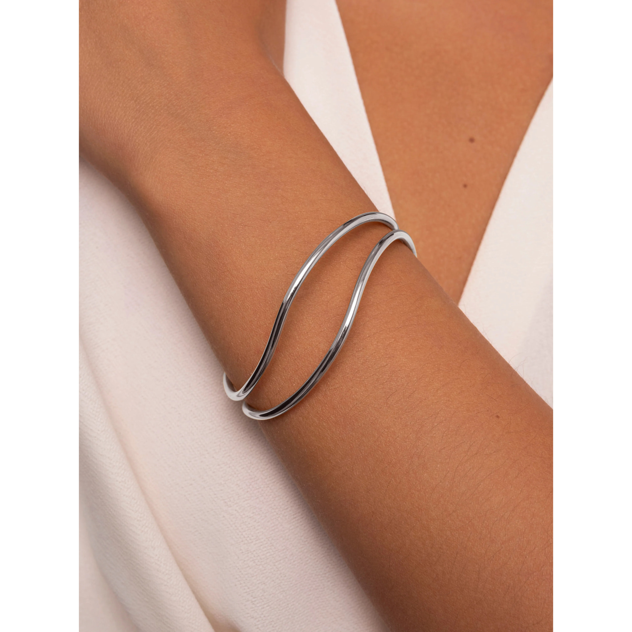 Brazalete Double Aire Acero