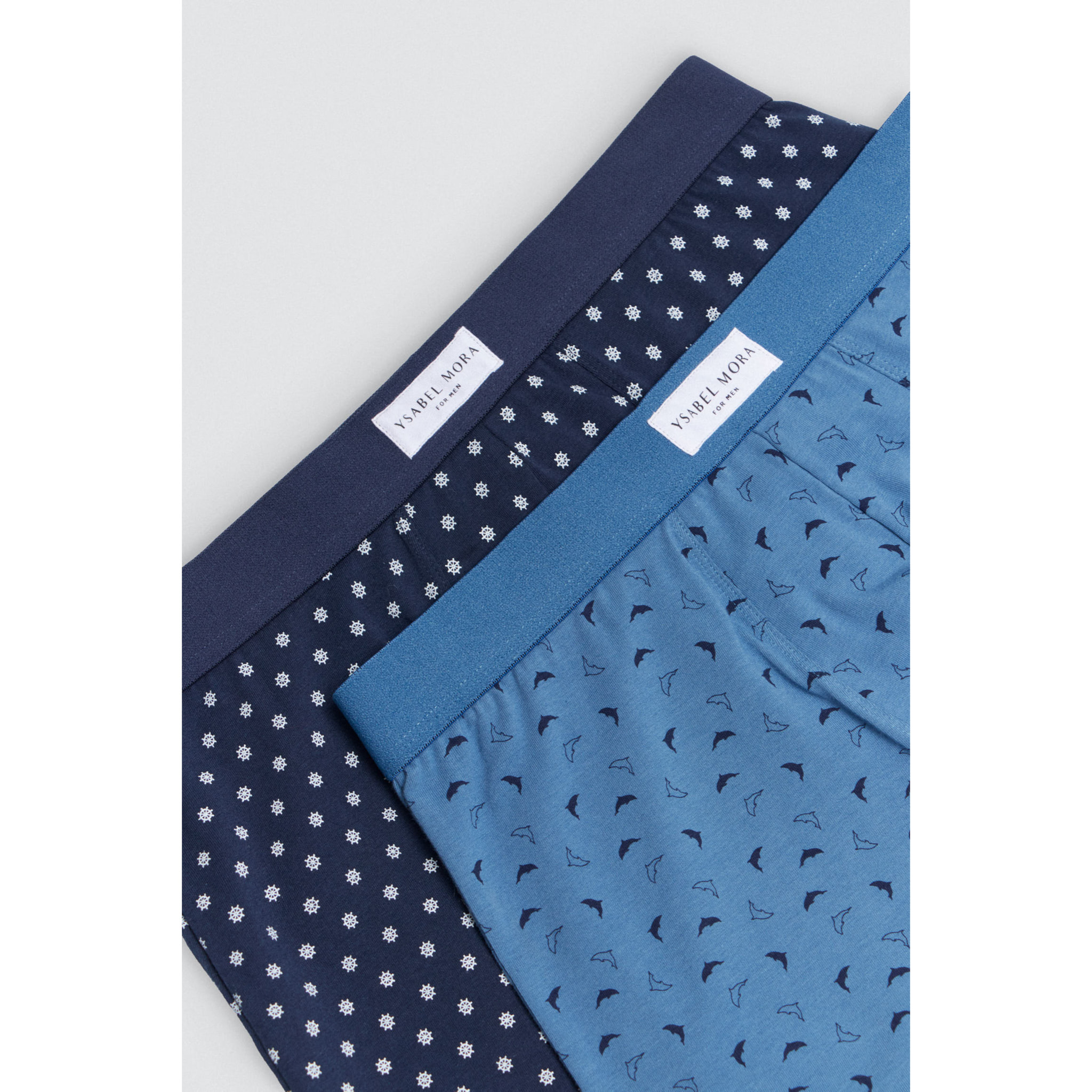 Confezione da 2 boxer con stampa a righe
