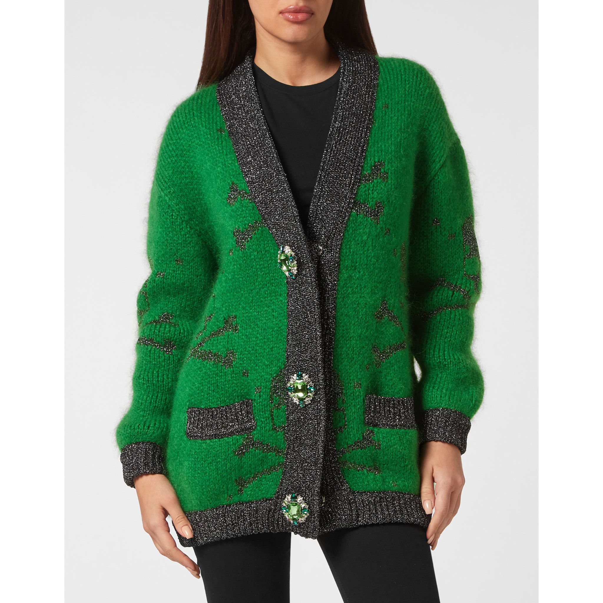 PHILIPP PLEIN Cárdigan SKULL&BONES