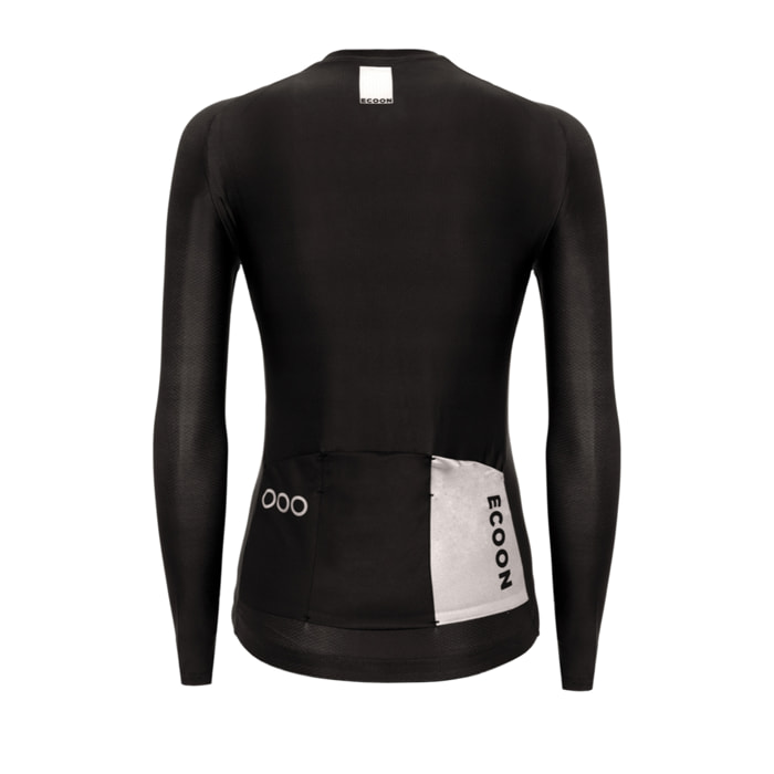 Maillot de manga larga ECOON modelo Tourmalet Women en color Negro