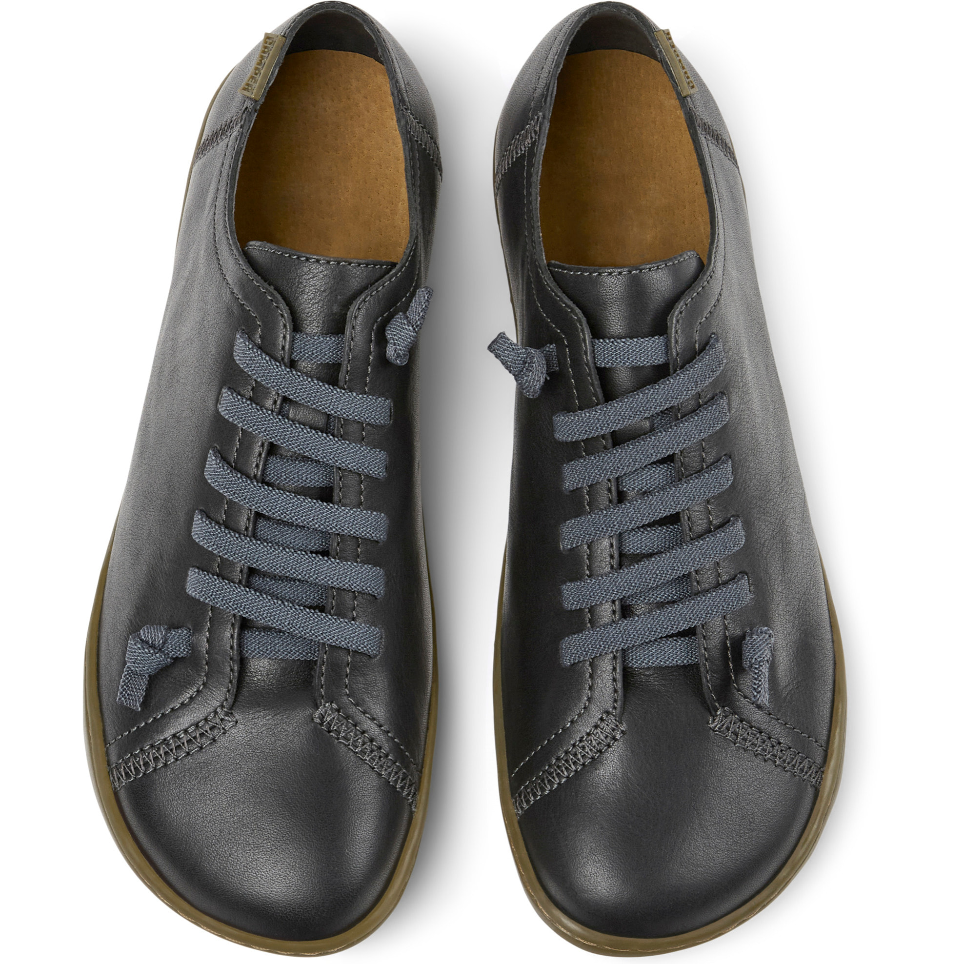 Zapatillas - CAMPER Peu Cami - Negro - Cuero liso