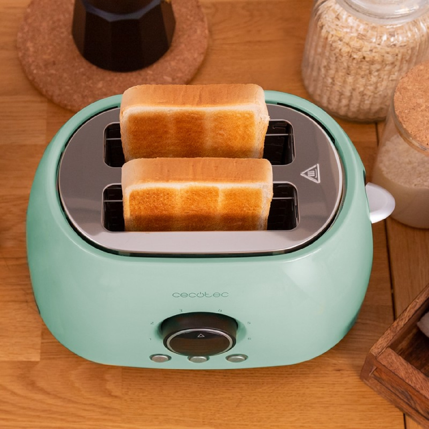 Tostadora Digital ClassicToast 8000 Blue Double. 800 W, 2 Ranuras extraanchas pa