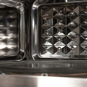 Cecotec Microonde da incasso con piatto Grandheat 2550 Built-In Steel