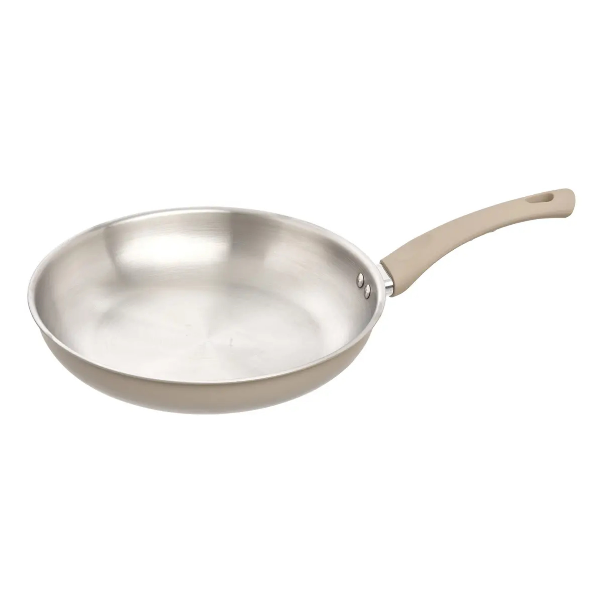 Poêle Solstice D28cm aluminium beige