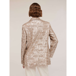 Motivi - Blazer over de lentejuelas - Rosa