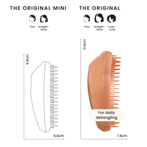 TANGLE TEEZER THE ORIGINAL PLANT BRUSH: Orange