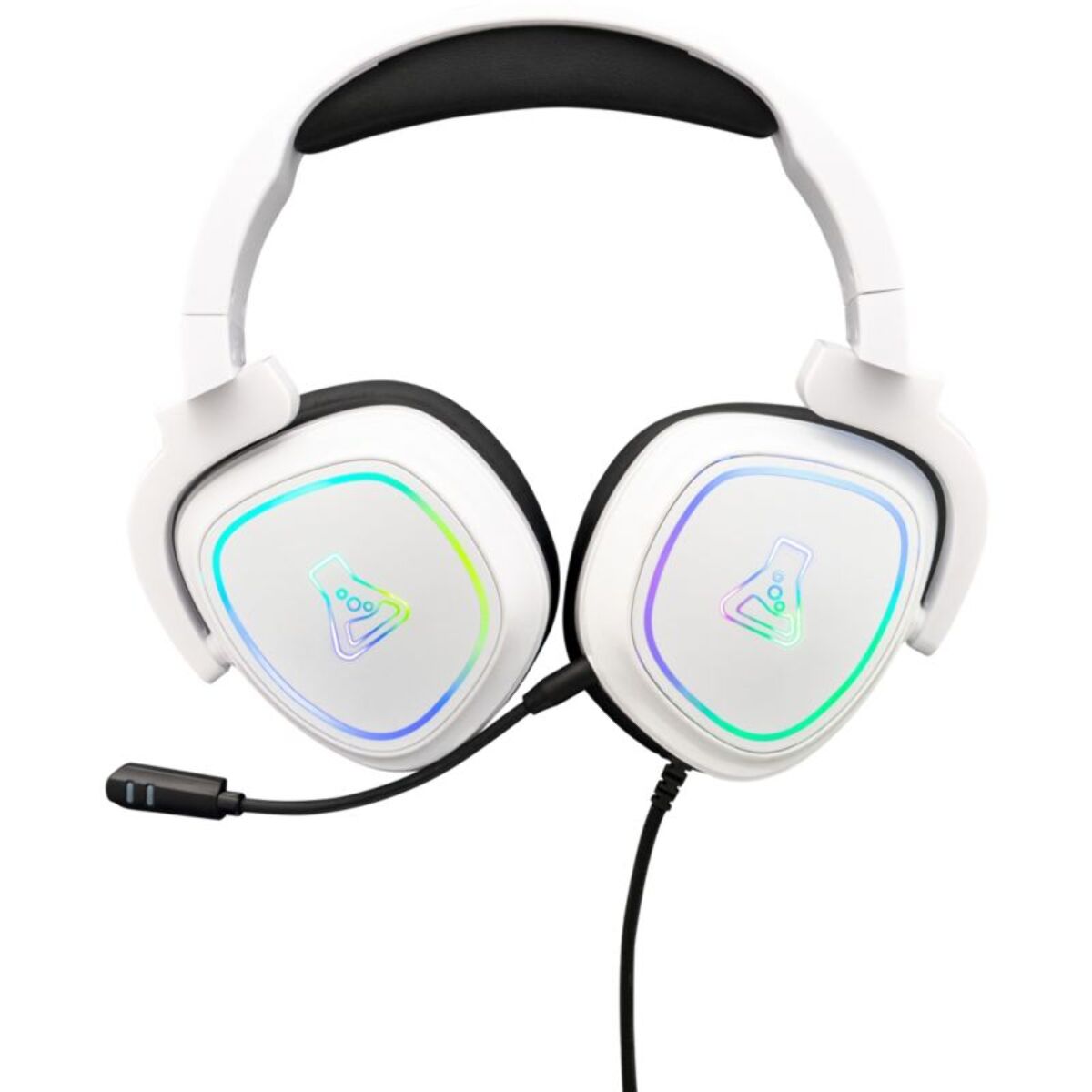 Casque gamer THE G-LAB KORP RADIUM BLANC