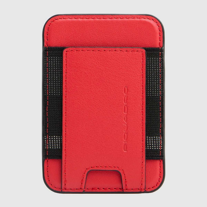 Piquadro Portacarte di credito MagSafe® in pelle