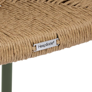 Chaise de jardin Wistty empilable vert laurier