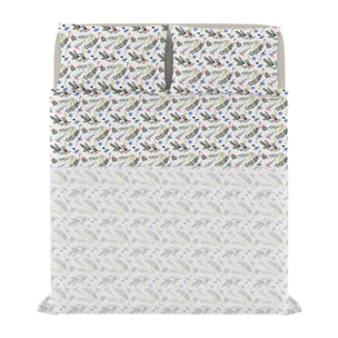 COMPLETO LETTO FANTASY, 100% Microfibra - PROVENZA