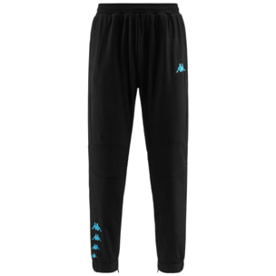 Kappa - Pantaloni Uomo Nero - KOMBAT EZEFO